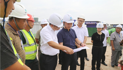 集團領導督導省環督典型問題整改及安全生產工作